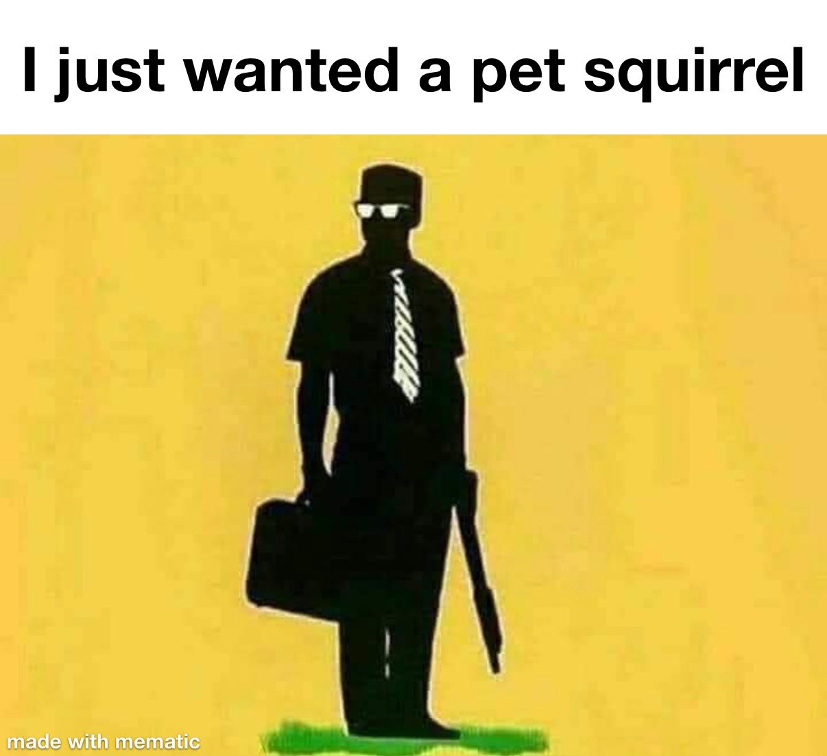 I just wanted a pet squirrel made with mematic